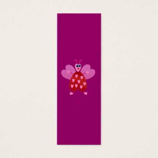 Luv Bug, Mini Bookmarks (Front)