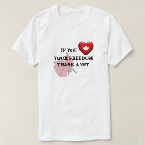 Luv Freedom Remembrance Day T_Shirts