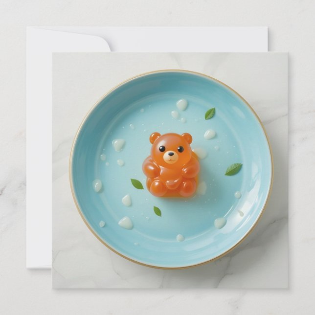 luv gummy bear save the date (Front)