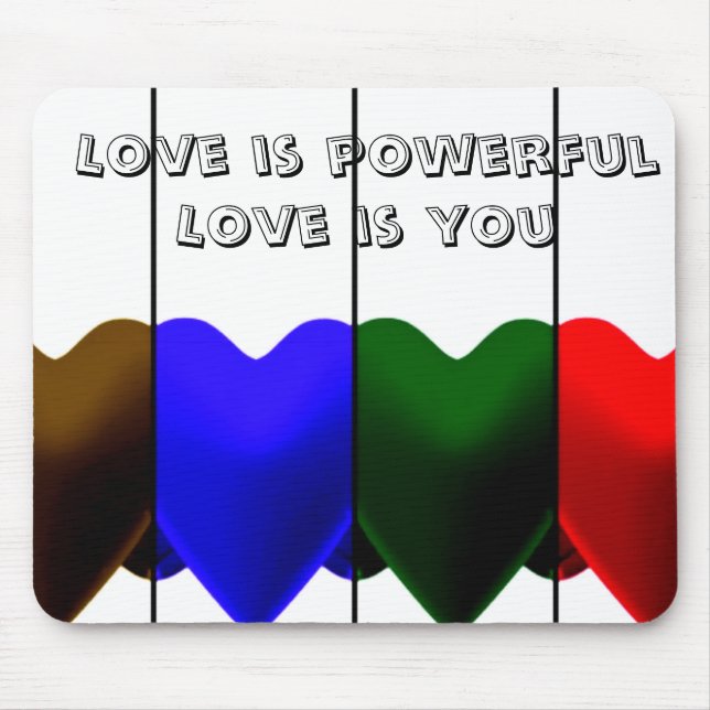 Luv is_ mouse pad (Front)