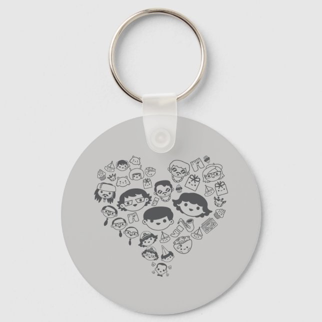 Luv Keychain (Front)