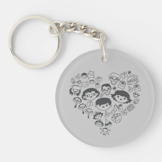 Luv Keychain (Front)