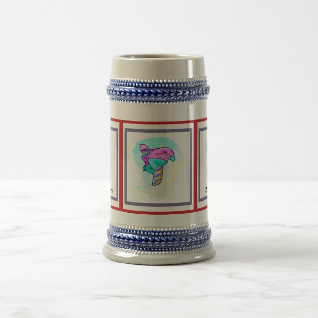 Luv to Snowboard - Beer Stein (Center)