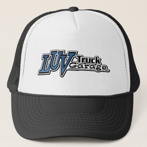 Luv Truck Garage Logo Trucker Hat