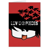 Luv U 2 Pieces Ultra Cute Anime Boy (Front)