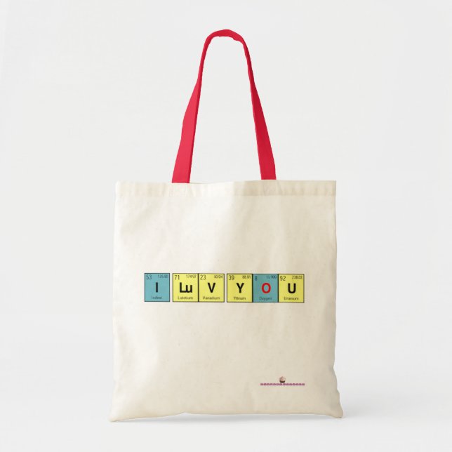 Luv You! Tote Bag (Front)