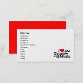 luvcmusic business card (Front/Back)