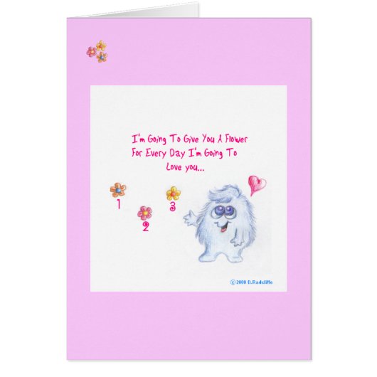 LuvPuffs "Love You Forever" Cards (Front)
