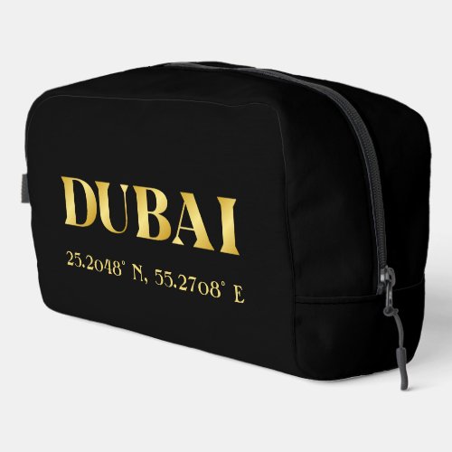 Lux Gold Dubai Latitude  Longitude Dopp Kit