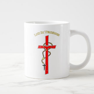 Lux in Tenebris -02 Giant Coffee Mug
