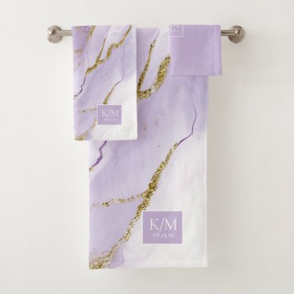 Lux Ink Lavender Abstract ID990