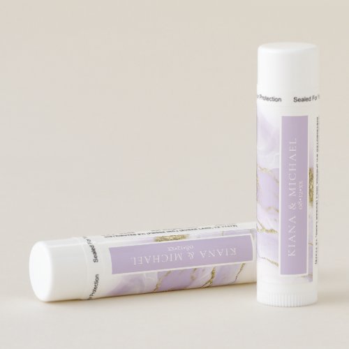 Lux Ink Lavender Abstract ID990 Lip Balm
