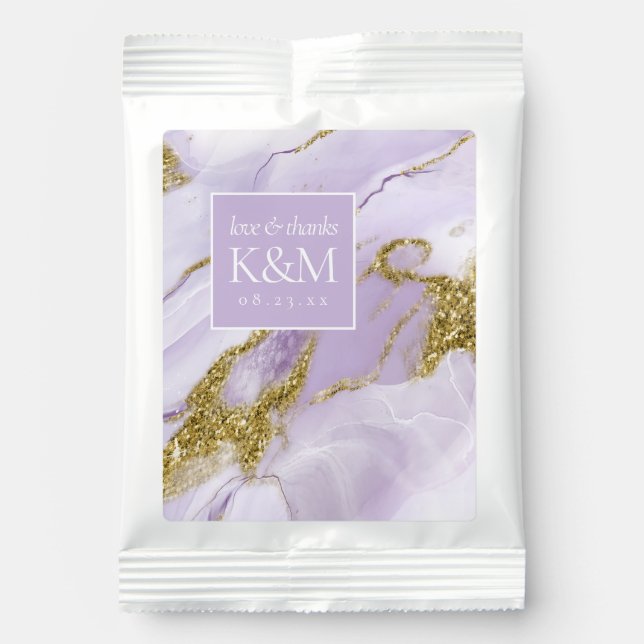 Lux Ink Lavender Abstract ID990 Margarita Drink Mix (Front)