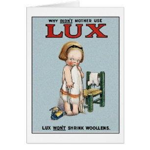 Lux Soap Cards
