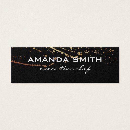 Lux Splatter Black White (Front)