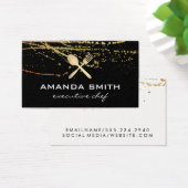 Lux Splatter Black White / Chef (Desk)