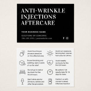 Luxe Black Classic Injection Aftercare
