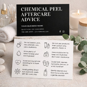 Luxe Black Classic Peel Aftercare Advice