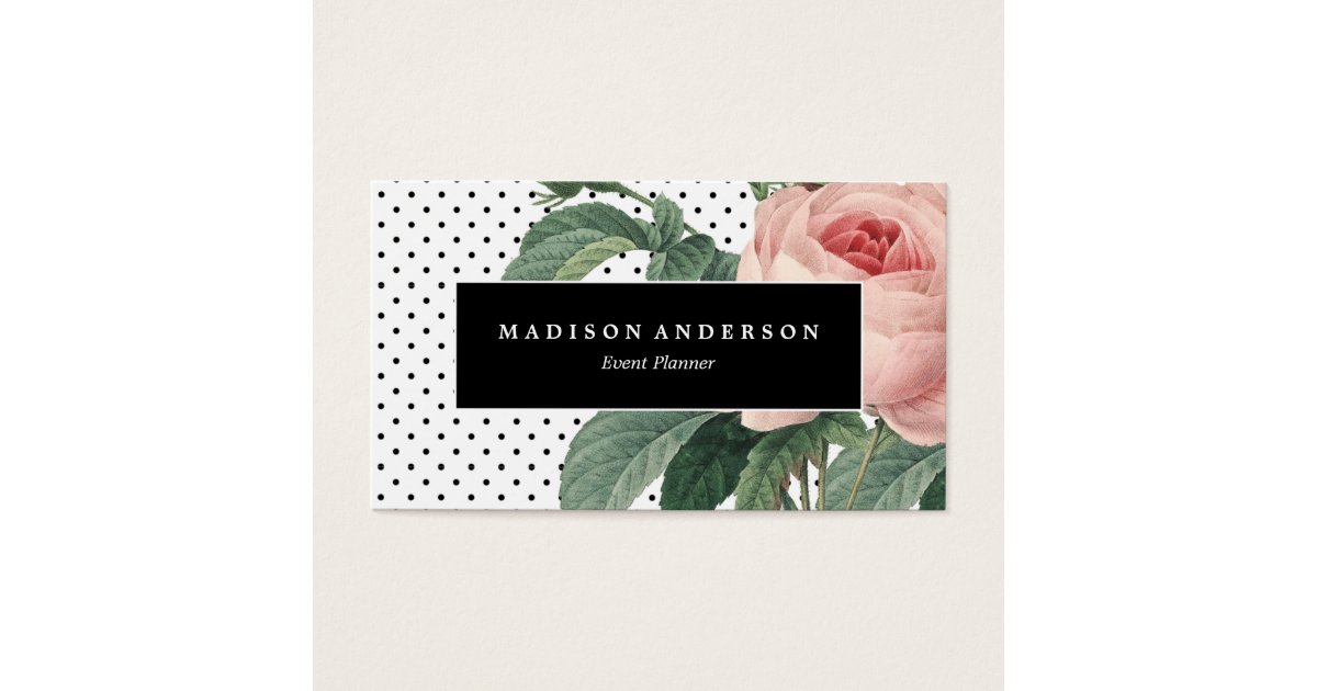 Luxe Botanical Business Cards