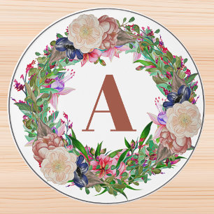 Luxe Botanical Garden Monogram Wireless Charger