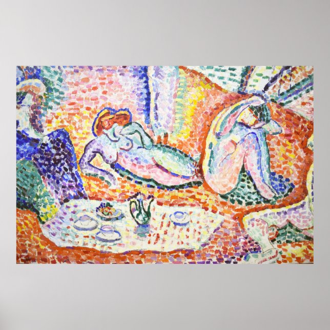 Luxe Calme et Volupté Matisse Poster (Front)