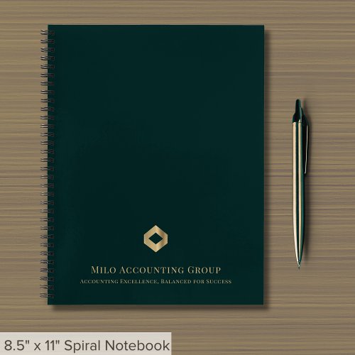 Luxe Custom Business Notebook