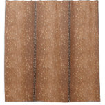 Luxe Deer Hide Shower Curtain