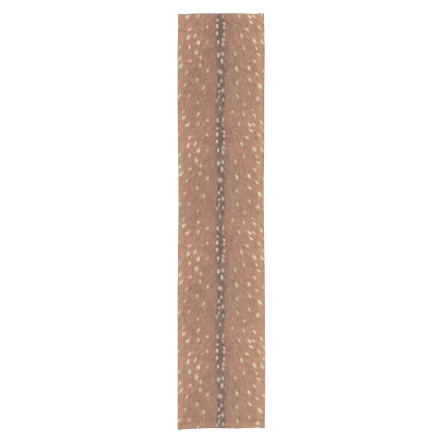 Luxe Deer Hide Table Runner (Front)