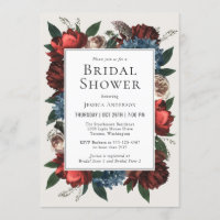 Luxe Floral Frame Bridal Shower