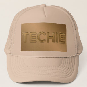Luxe Gold Techie Khaki Hat