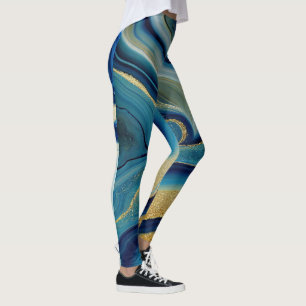 Luxe Marble Flow Leggings