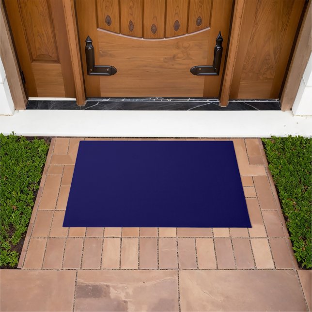 Luxe Navy CUSTOM Doormat (Outdoor)