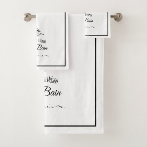 Luxe Pour la Maison Towel Set