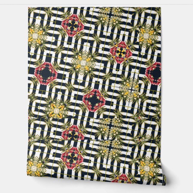 Luxe Print Wallpaper Wallpaper (Unrolling)