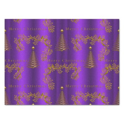 Luxe Purple and Gold Christmas