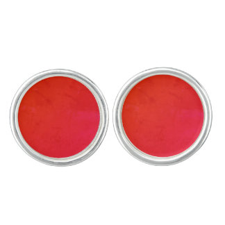 Luxe Solid Crimson Velvet Cufflinks