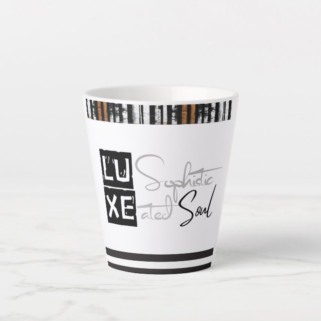 LUXE Sophisticated Soul Latte Mug (Front)