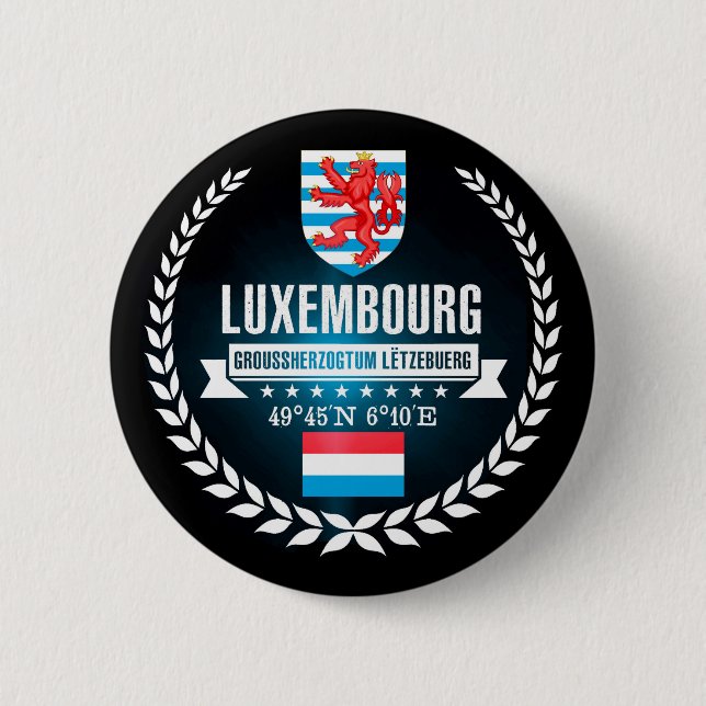 Luxembourg Button (Front)