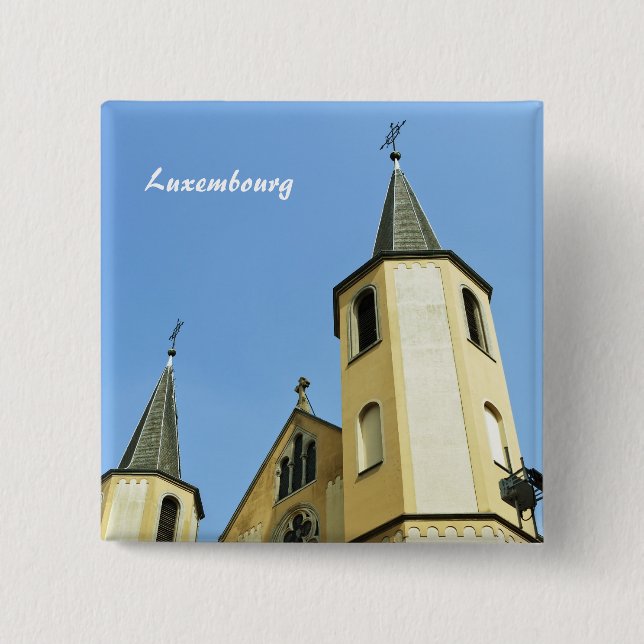 Luxembourg Button (Front)