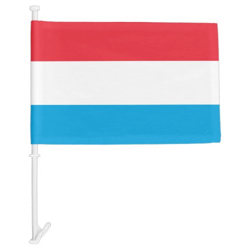 Luxembourg Car Flag