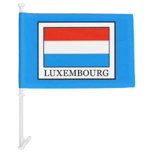 Luxembourg Car Flag