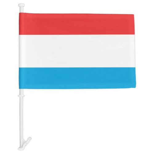 Luxembourg Car Flag