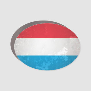 Luxembourg Car Magnet