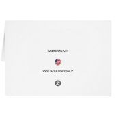 LUXEMBOURG, CITY CARDS (Back Horizontal)