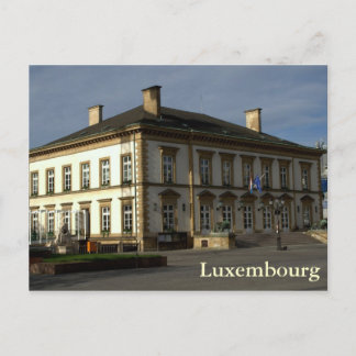 Luxembourg City Hall Postcard