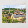 Luxembourg city postcard