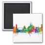 Luxembourg City Skyline Magnet