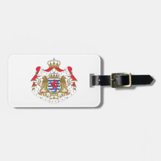 Luxembourg Coat of Arms Luggage Tag