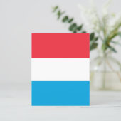 Luxembourg flag (Standing Front)