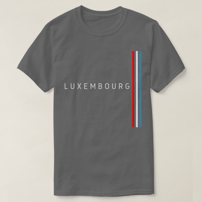 Luxembourg flag 1 T-Shirt (Design Front)
